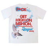 Frost Design F153 NARCO Oversized Heavyweight Tee - White