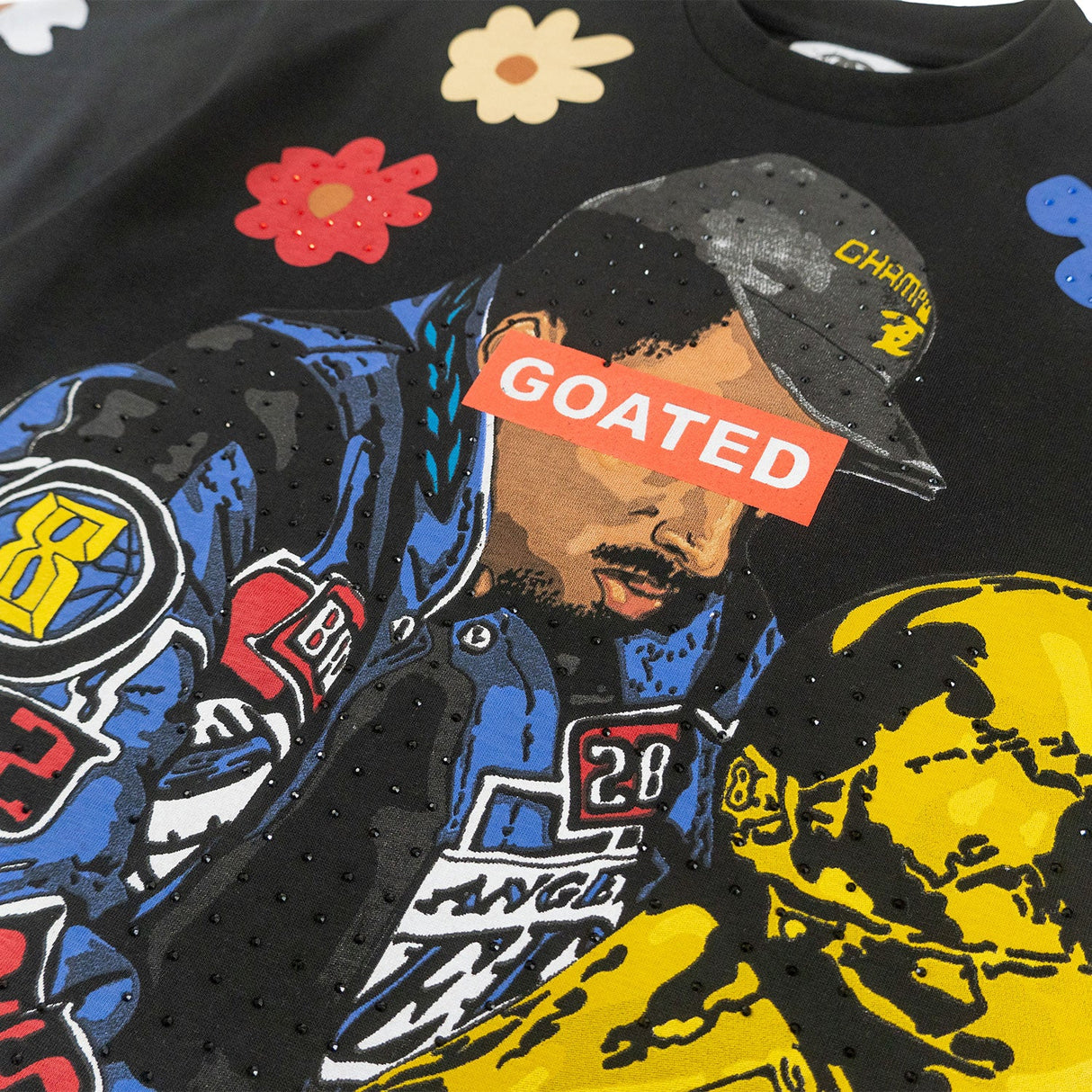 Makobi F154 GOAT Crop Tee - Black