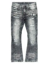 Frost Original Jeans | F1712 Alono Stacked Jeans - Black Wash