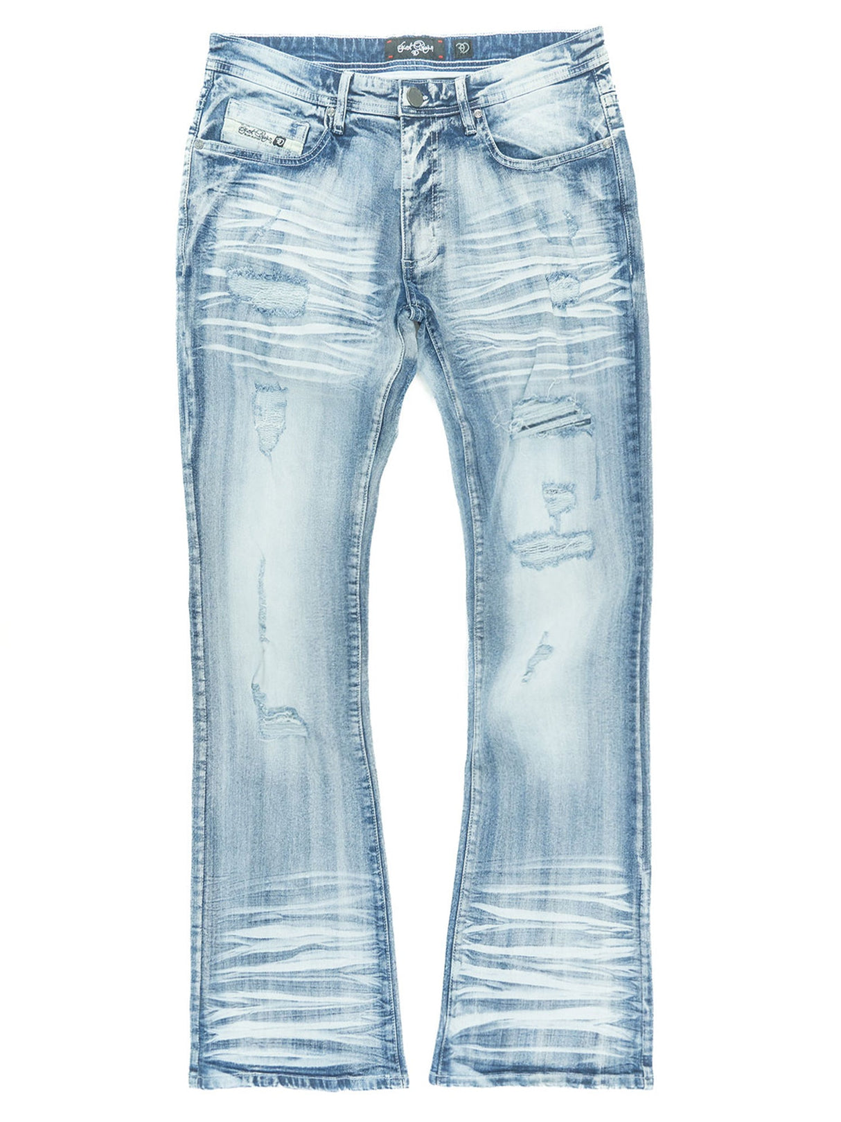 Frost Original Jeans | F1712 Alono Stacked Jeans - Light Wash