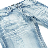 Frost Original Jeans | F1712 Alono Stacked Jeans - Light Wash