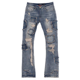 Frost Design F1721 Rackade Stacked Jeans - Dirt