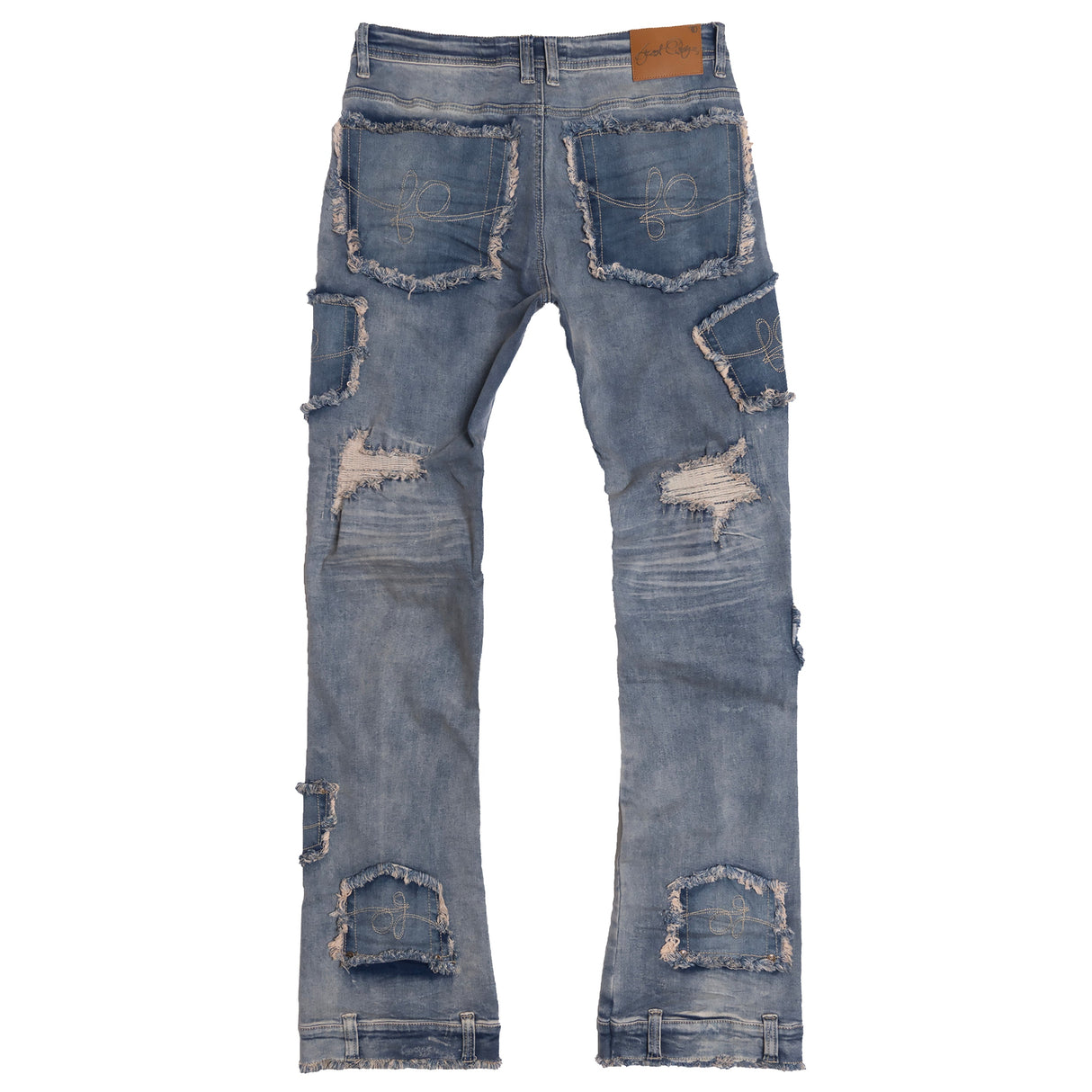 Frost Design F1721 Rackade Stacked Jeans - Dirt