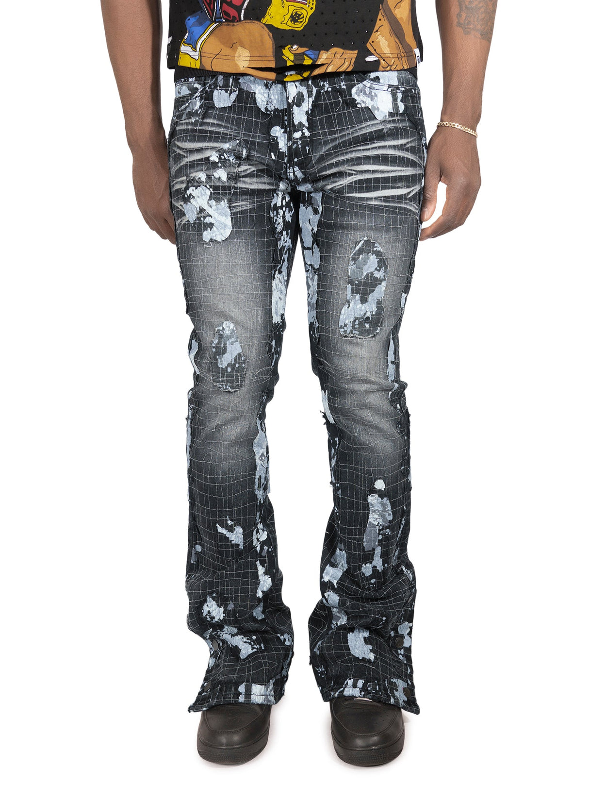 Frost Original Jeans | F1733 Amoto Stacked - Black