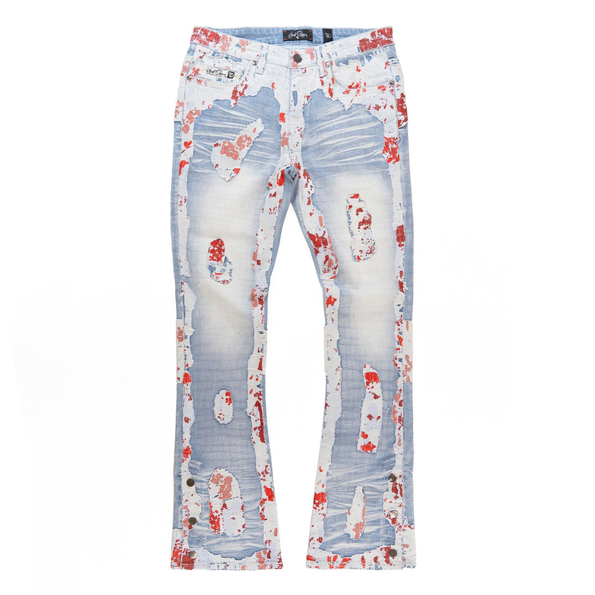 Frost Original Jeans | F1733 Amoto Stacked Pants - Light Wash