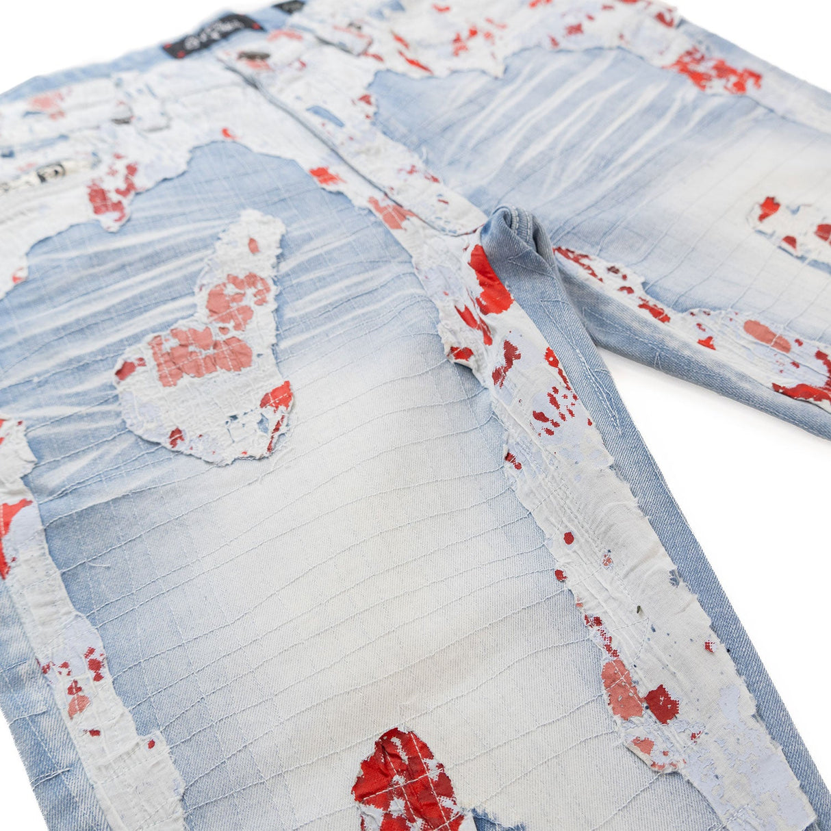 Frost Original Jeans | F1733 Amoto Stacked Pants - Light Wash