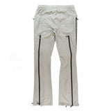 Frost Design Pants | F1736 Zerelly Nylon Stacked Pants - Gray