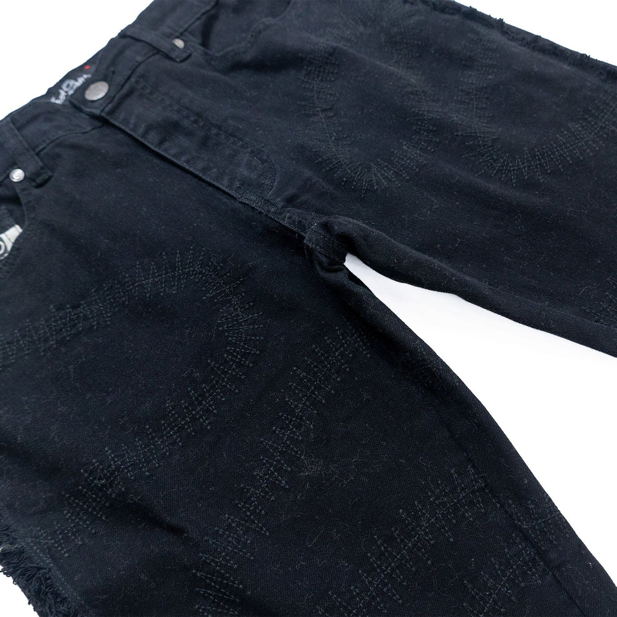 Frost Design F1737 Cashay Stacked Jeans - Black
