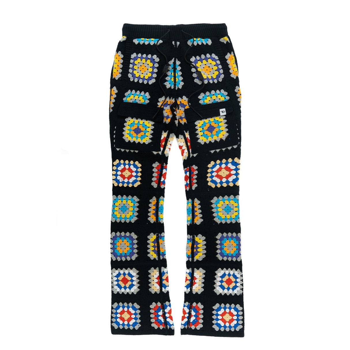 Makobi F1742 Nuevo Riche Pants - Black-Red