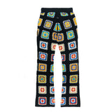 Makobi F1742 Nuevo Riche Pants - Black-Red