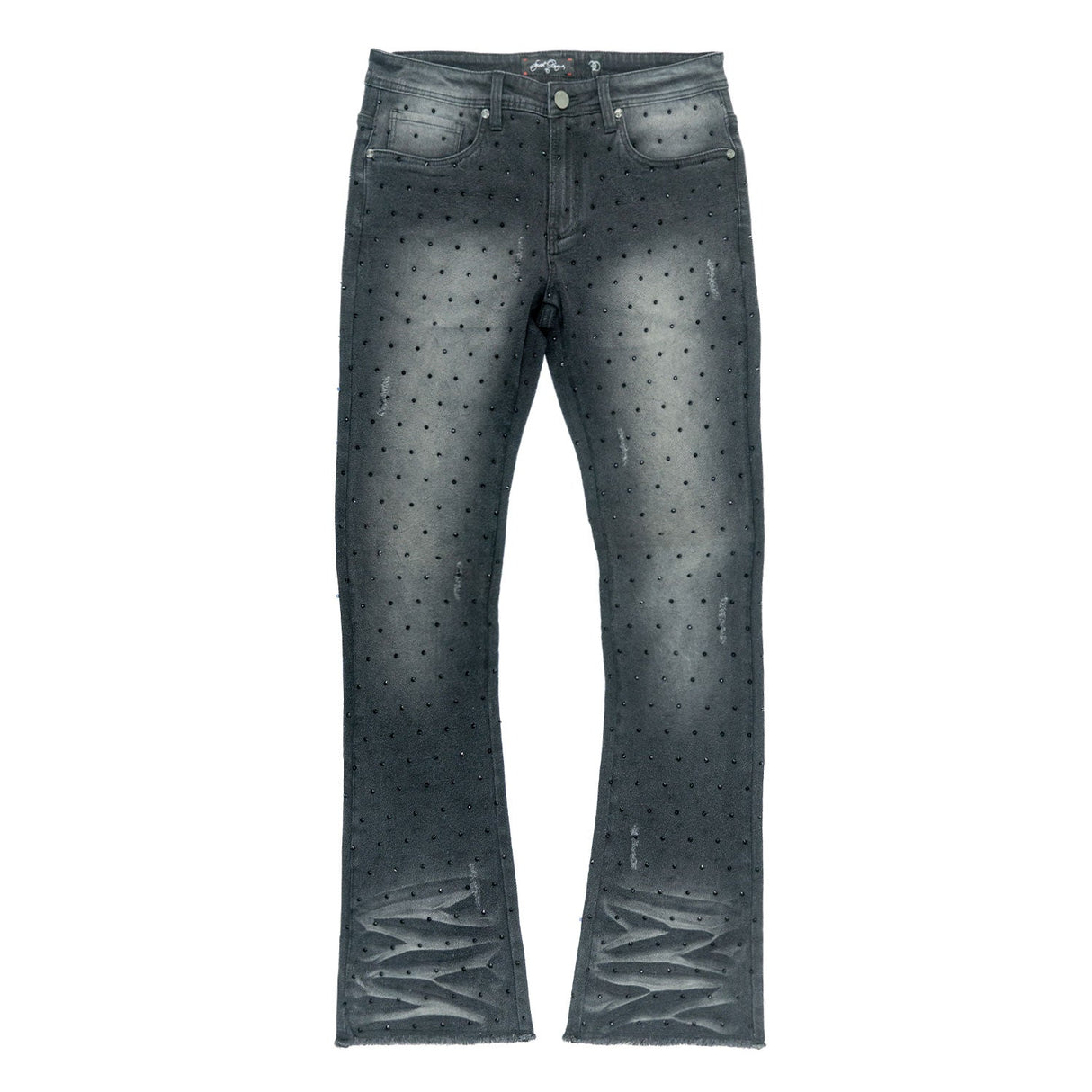 Frost Original Jeans | F1746 Amoto Stacked Pants - Black