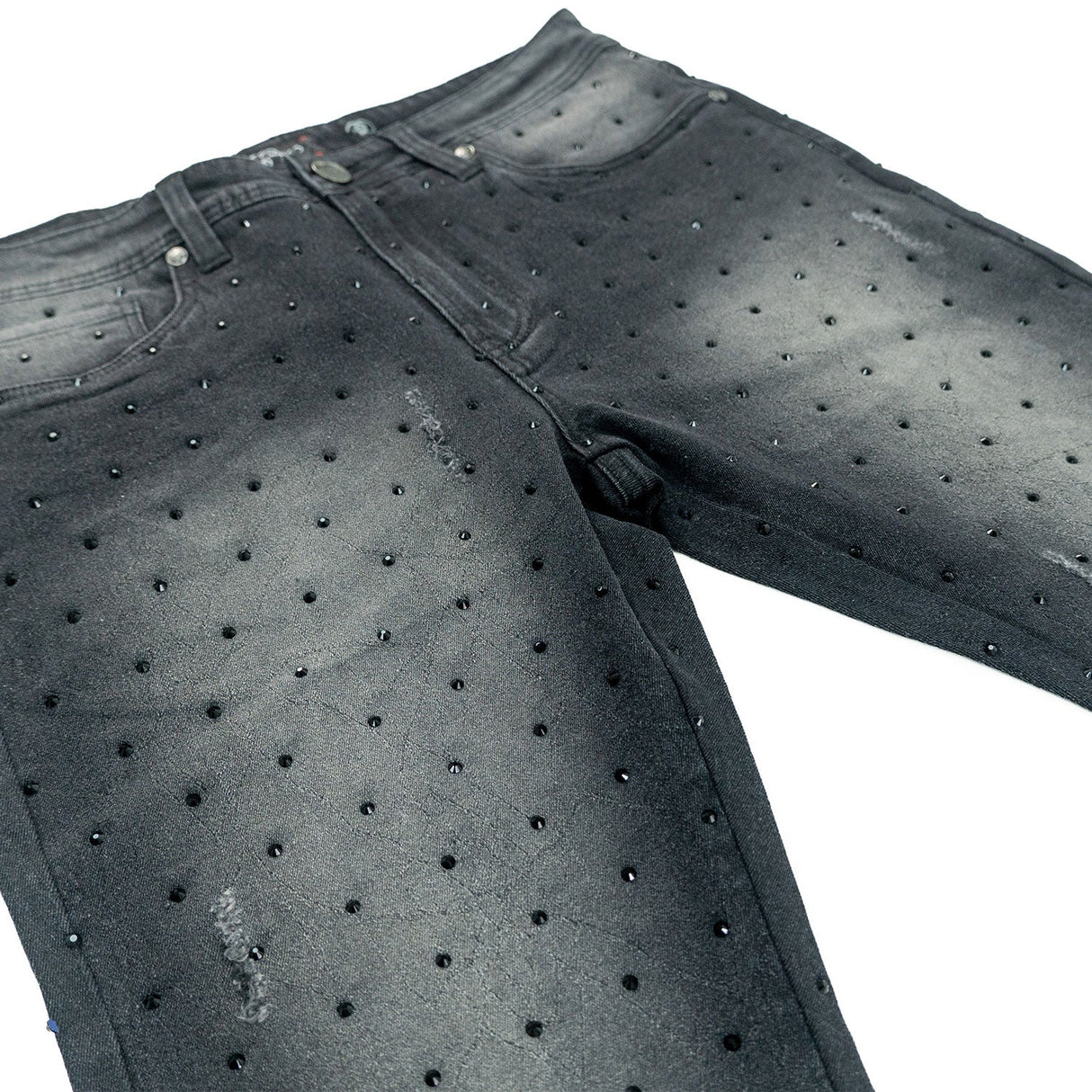 Frost Original Jeans | F1746 Amoto Stacked Pants - Black