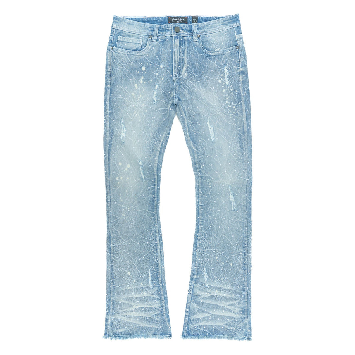 Frost Original Jeans | F1746 Amoto Stacked Pants - Light Wash