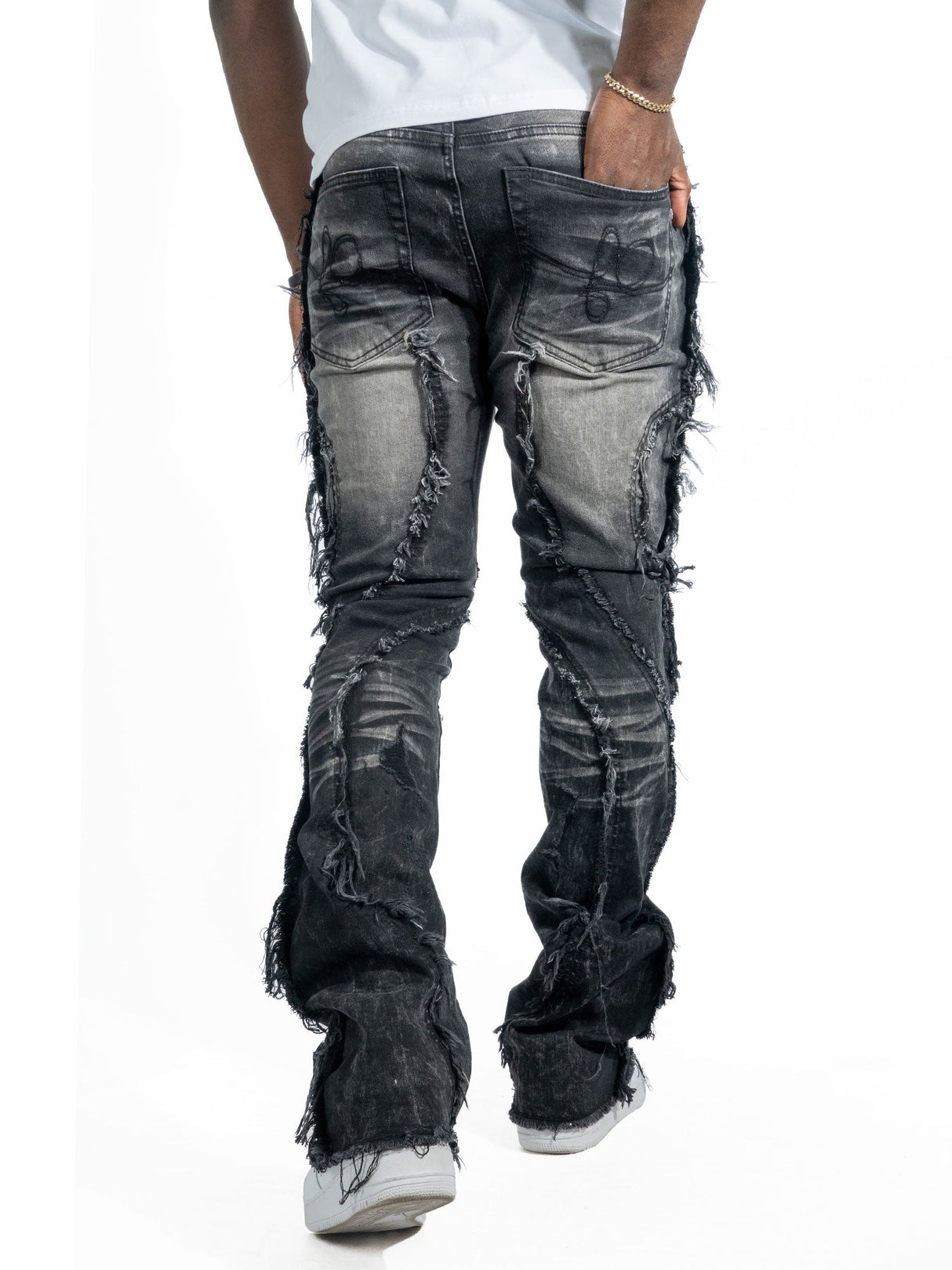 Frost Original Jeans | F1757 Moretti Stacked Pants - Black