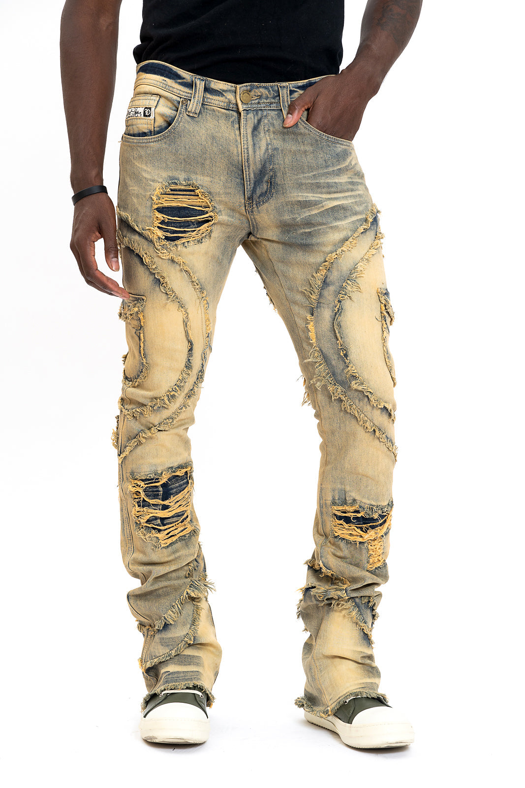 Frost Design F1767 Tascotto Stacked Jeans - Dirt