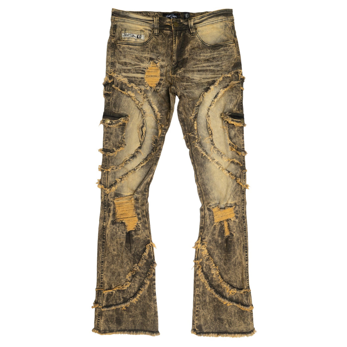 Frost Design F1767 Tascotto Stacked Jeans - Olive