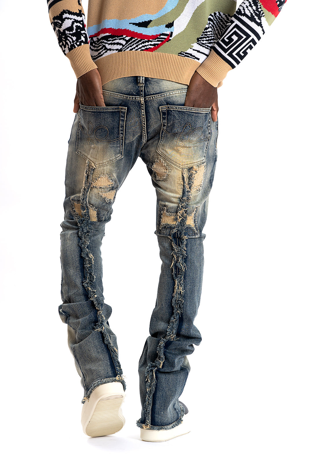 Frost Design F1774 Cashay Prime Stacked Jeans - Vintage