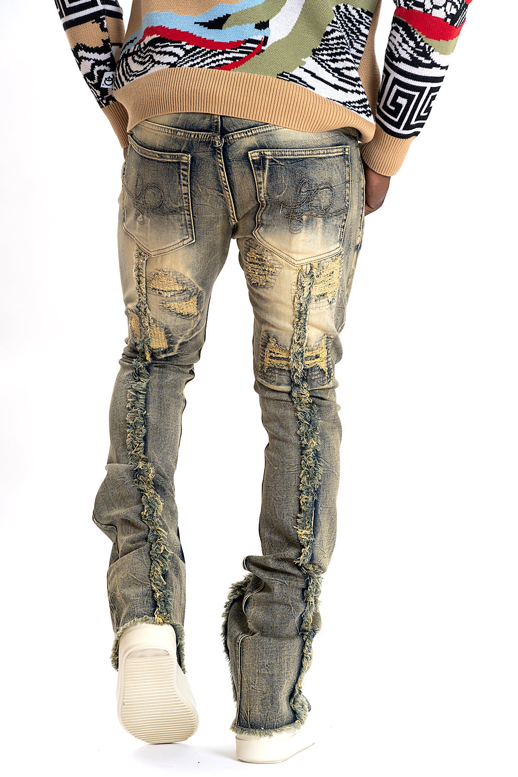 Frost Design F1774 Cashay Prime Stacked Jeans - Dirt