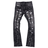 Frost Design F1774 Cashay Prime Stacked Jeans - Black