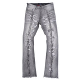 Frost Design F1774 Cashay Prime Stacked Jeans - Gray