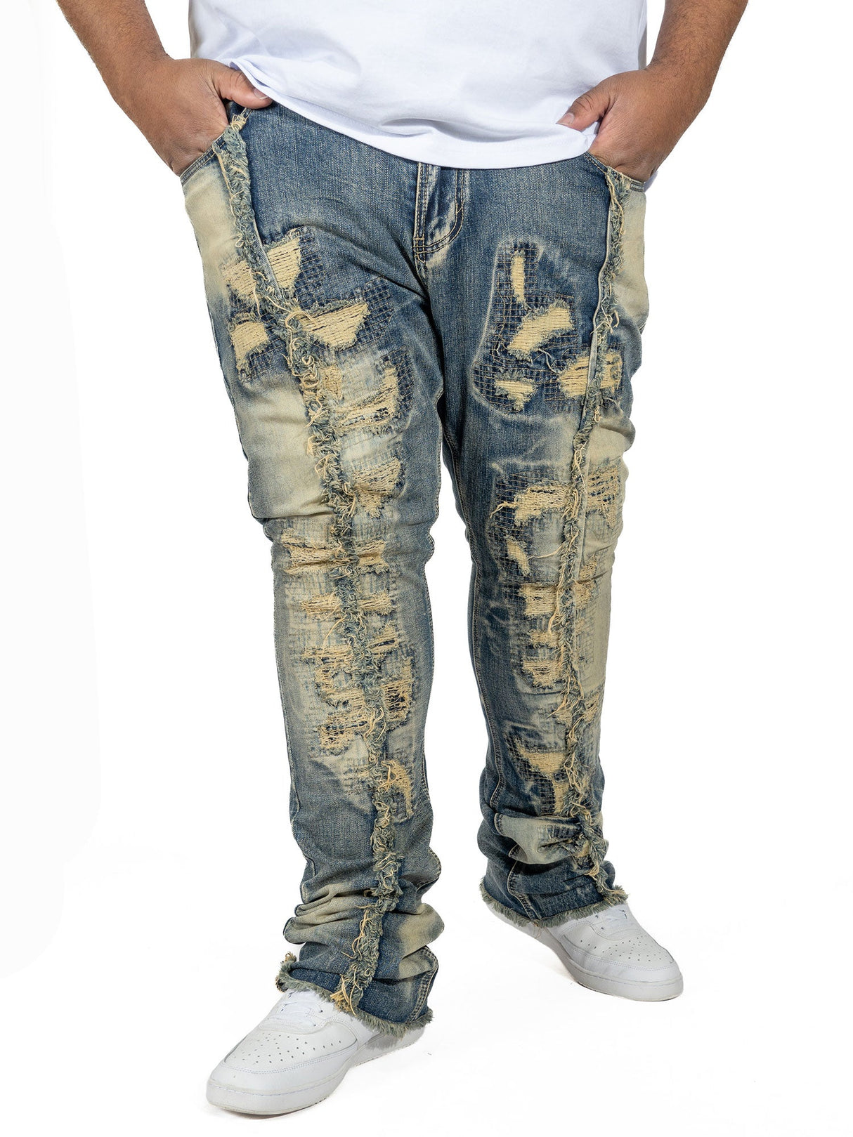 Frost Design F1774 Cashay Prime Stacked Jeans - Vintage