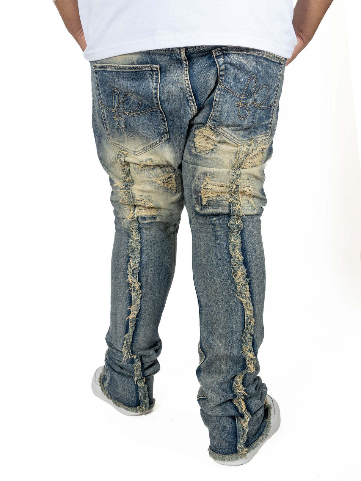 Frost Design F1774 Cashay Prime Stacked Jeans - Vintage