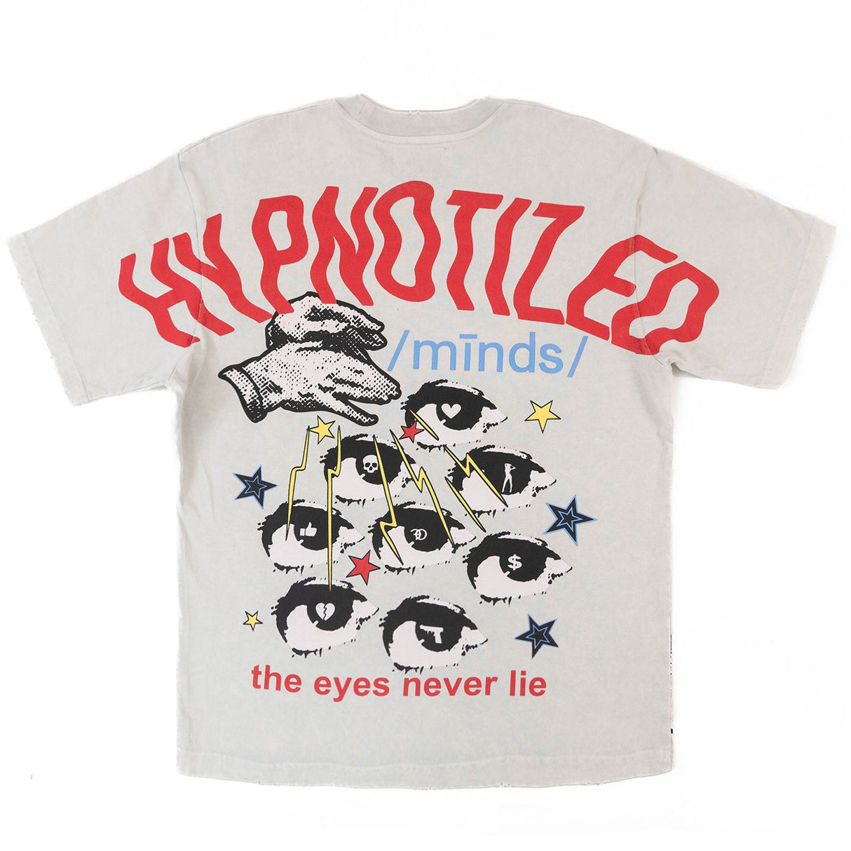 Frost Design F199 Finesse Acid Wash Oversized Tee - White