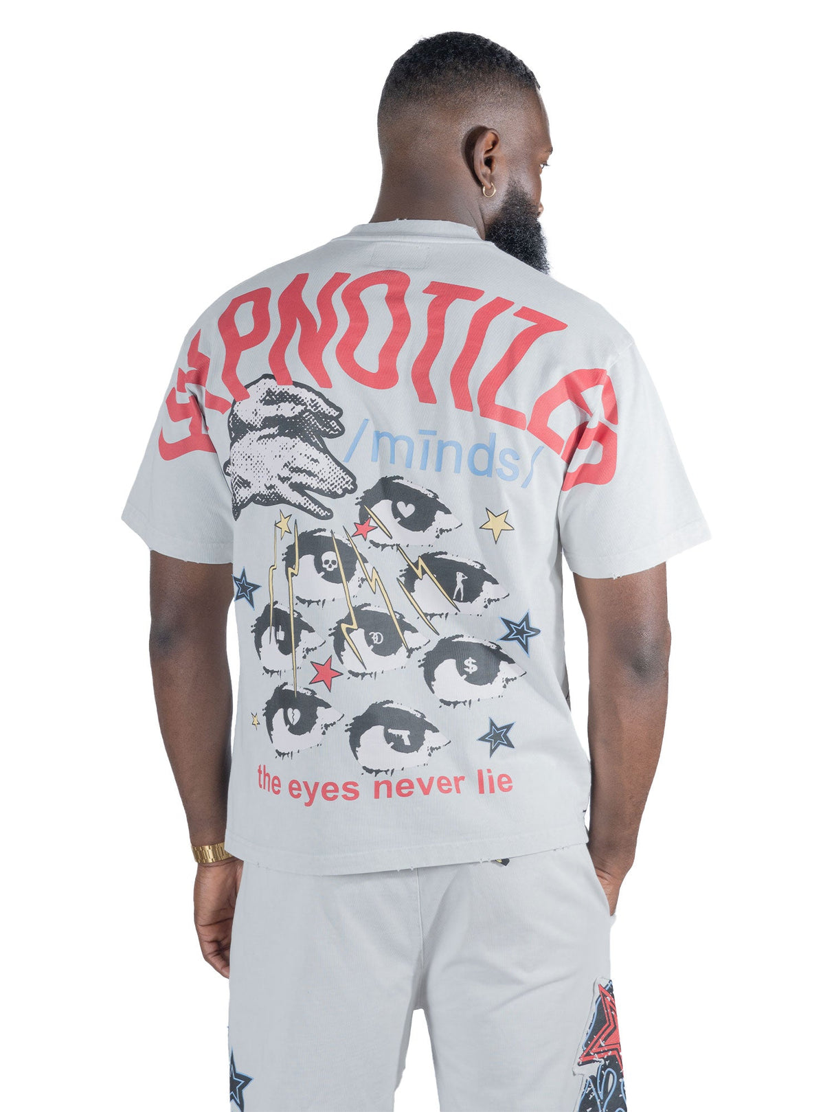 Frost Design F199 Finesse Acid Wash Oversized Tee - White