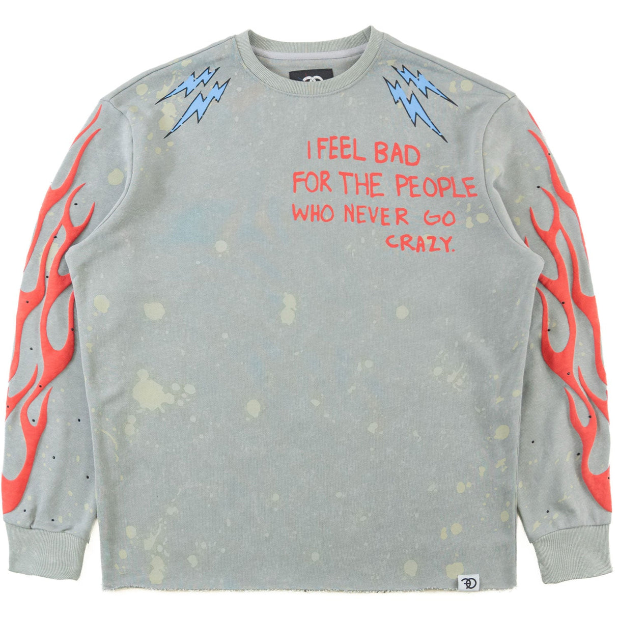 Frost Original F4120 Toxic World Crewneck Sweatshirt  - Gray