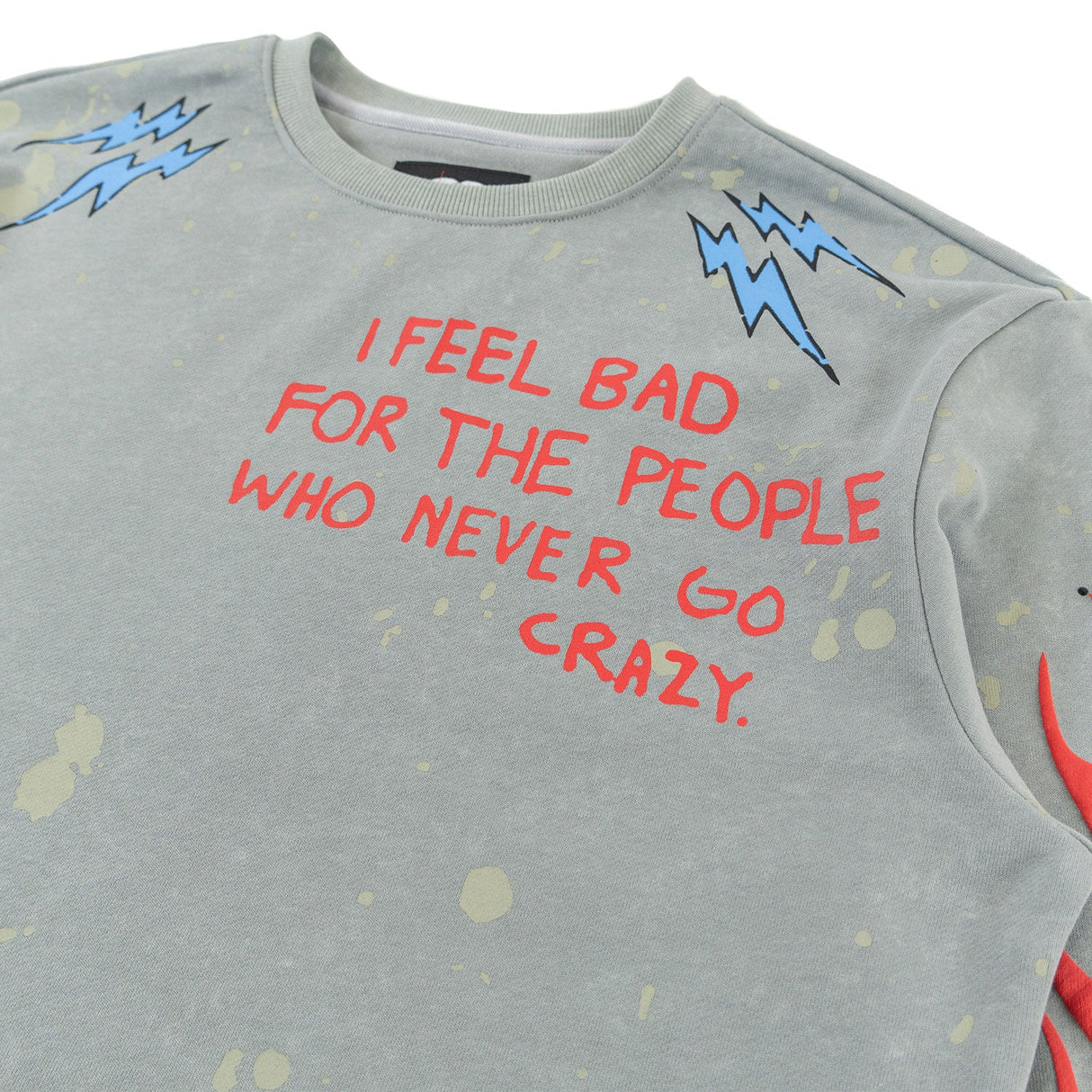 Frost Original F4120 Toxic World Crewneck Sweatshirt  - Gray