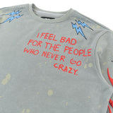 Frost Original F4120 Toxic World Crewneck Sweatshirt  - Gray