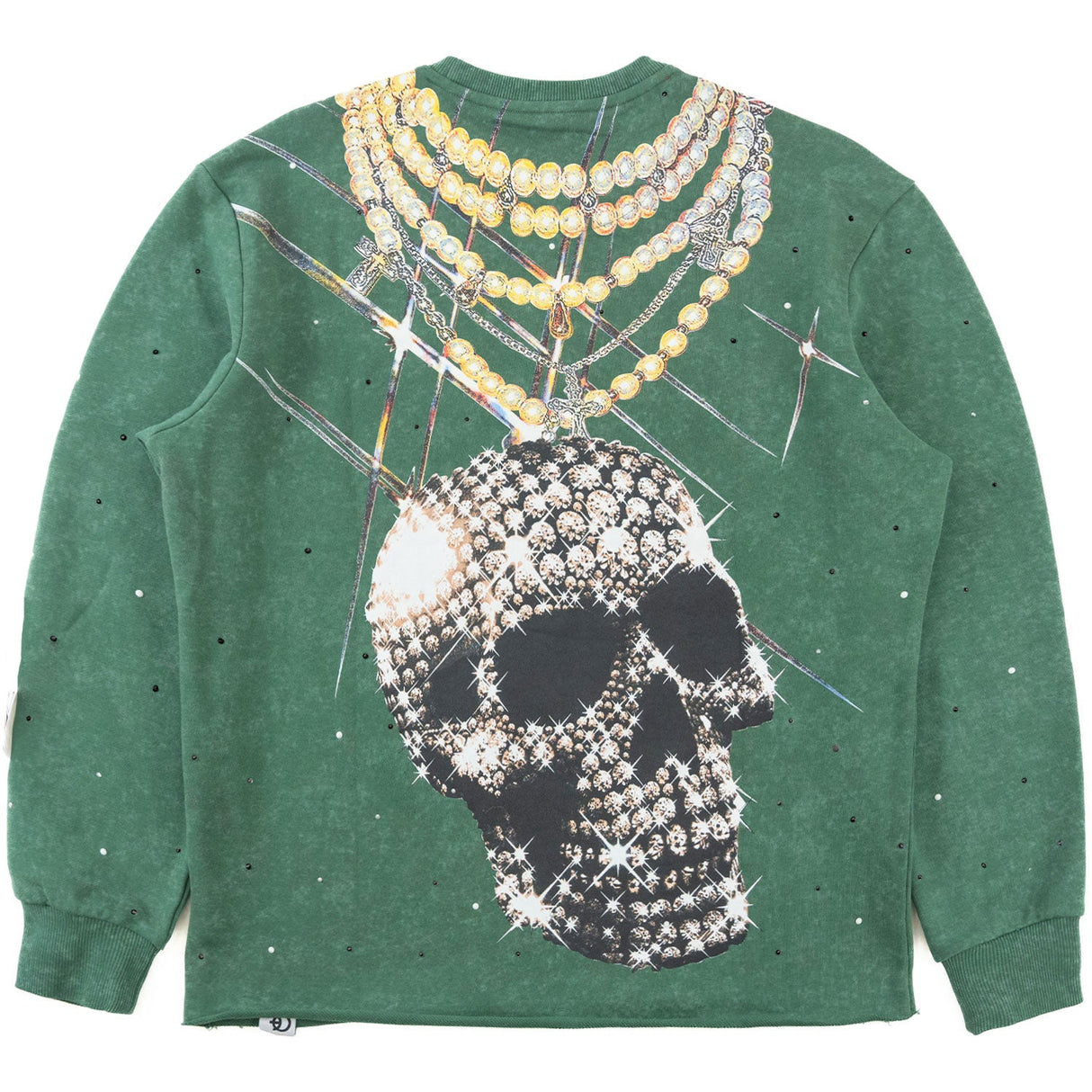 Frost Original F4121 Sinners Welcome Crewneck Sweatshirt - Green