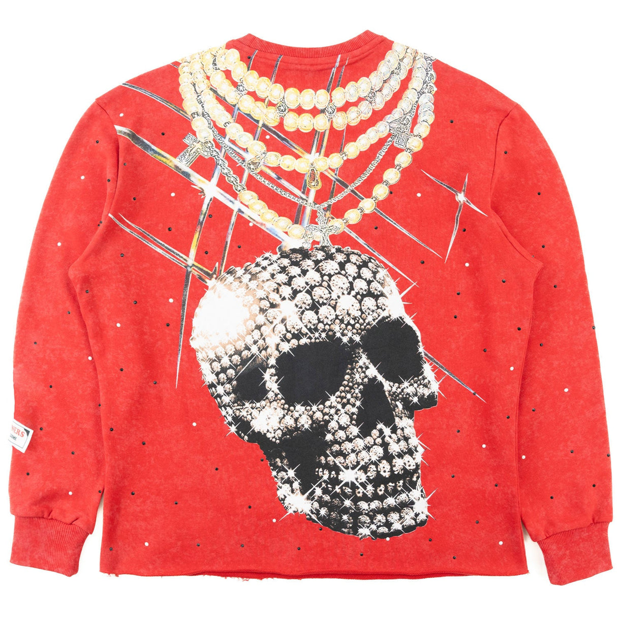 Frost Original F4121 Sinners Welcome Crewneck Sweatshirt - Red