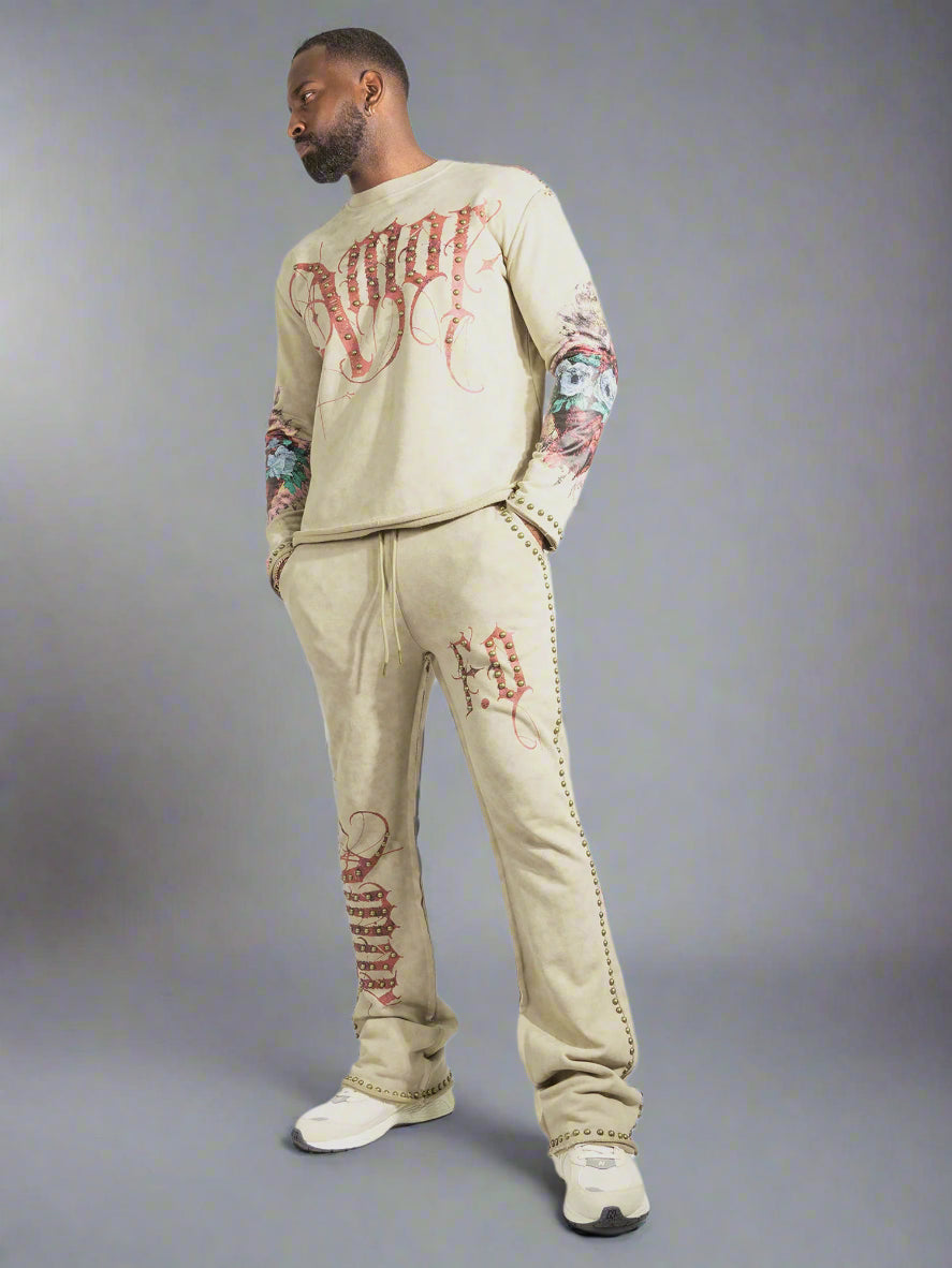 Frost Original Set | F4226 Amor Jogging Set - Mocha