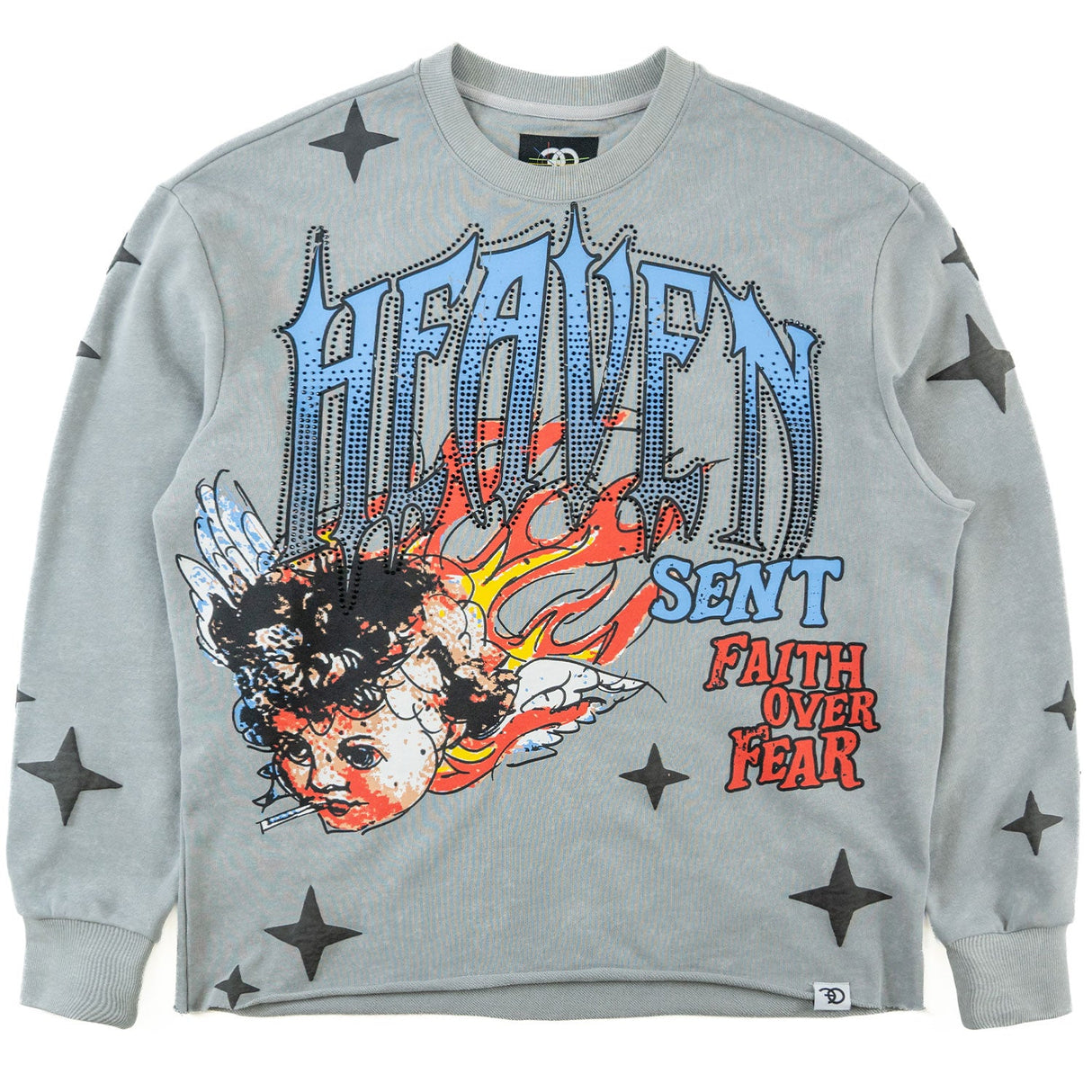 Frost Original F4330 Heaven Sent Crewneck Sweatshirt - Gray