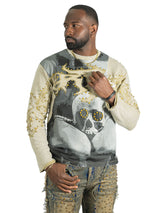 Frost Original Sweatshirt|F4357 Heartless Crewneck - Mocha