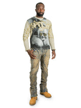 Frost Original Sweatshirt|F4357 Heartless Crewneck - Mocha