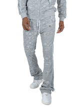 Frost Original F4378 Baroque Burn Out Terry Set - Gray