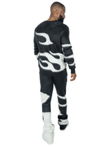 Frost Original F4440 Bando Brushed Knit Set - Black