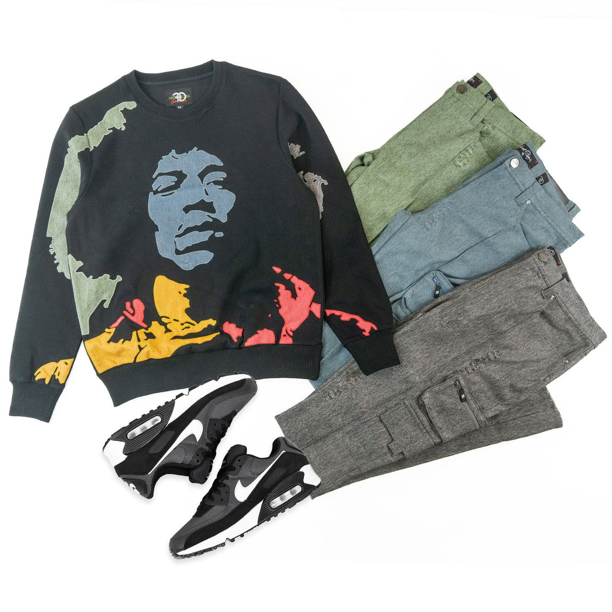 Frost Original F4789 Hendrix 2024 Crewneck Sweatshirt - Black