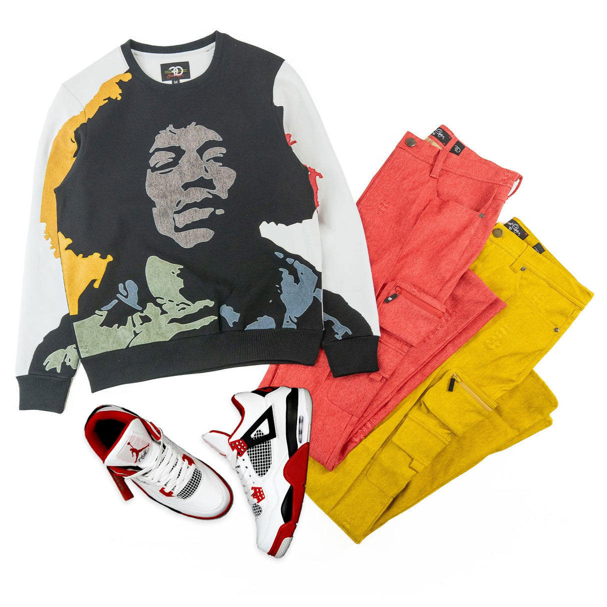 Frost Original F4789 Hendrix 2024 Crewneck Sweatshirt - White