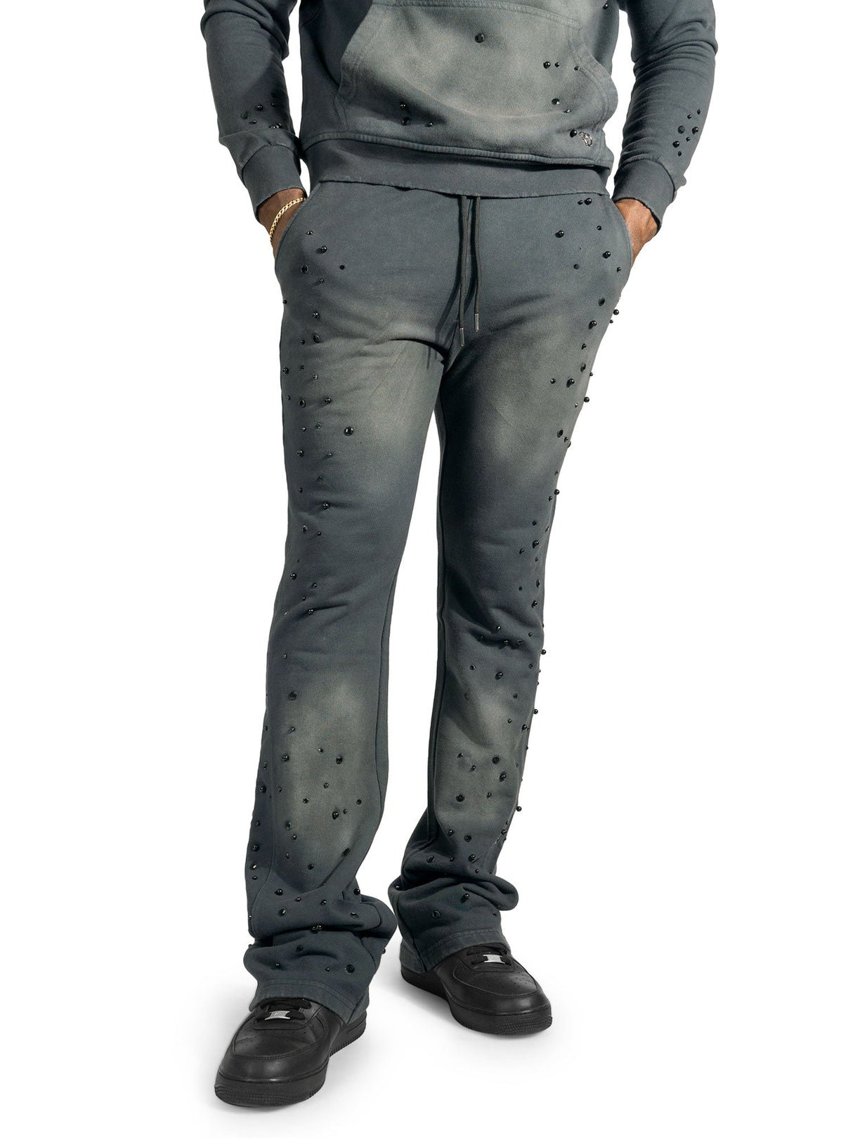 Frost Original Set | F187 Bellucci Hoodie Set - Black