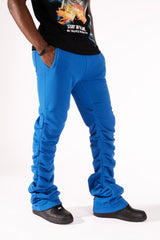 FROST DESIGN F6220 Malik Stacked Sweatpants - Royal
