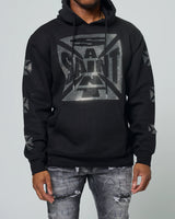 Fwrd Saint Rhinestone Fleece Hoodie Multi Colors