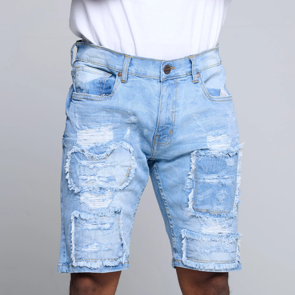 EV SLIM STRAIGHT OPERATOR JEANS SHORT MULTI COLORS