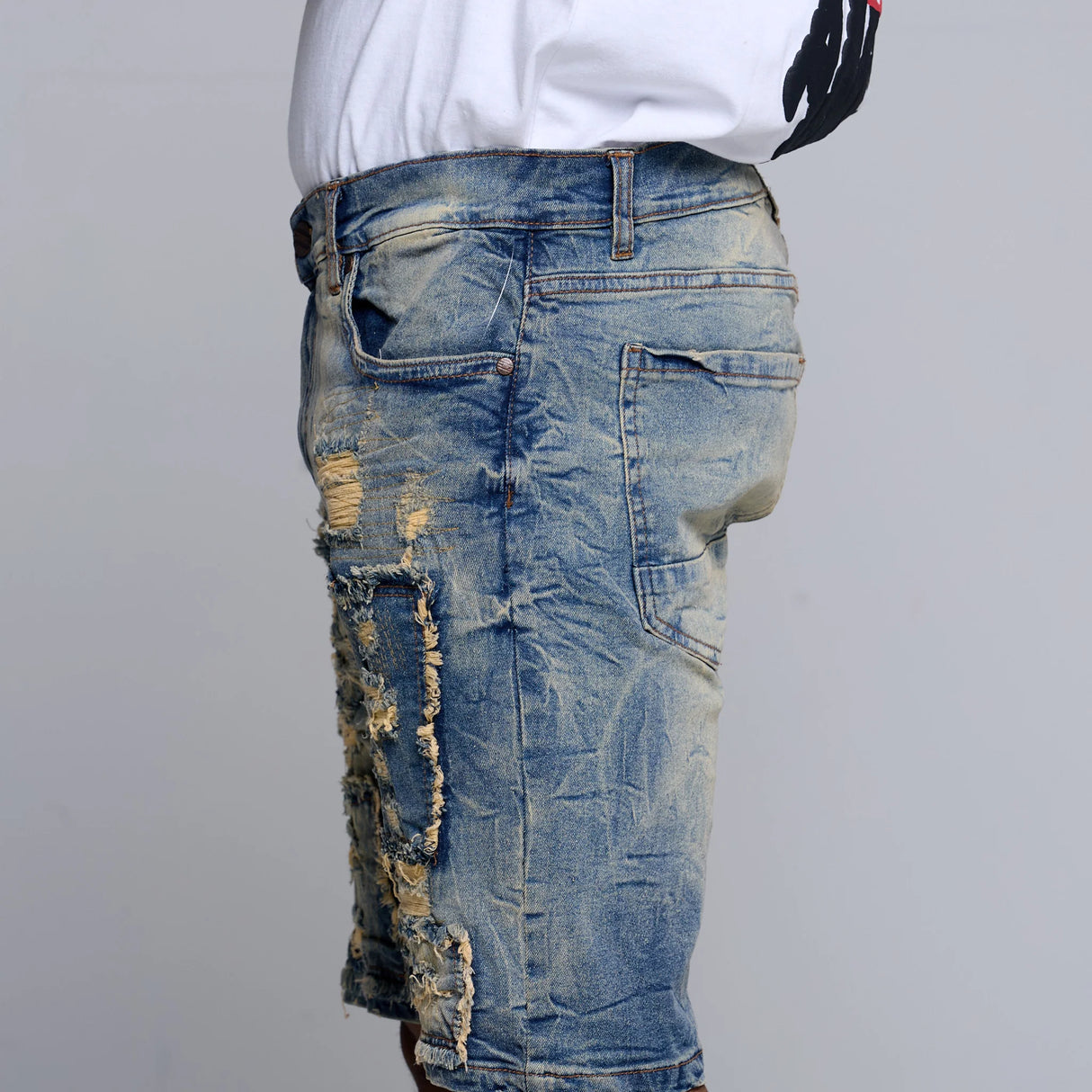 EV SLIM STRAIGHT OPERATOR JEANS SHORT MULTI COLORS