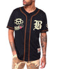 Rebel Mind - Baseball Jersey - Bad Sinner - Black