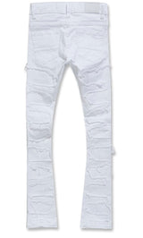 Jordan Craig - Kids Jeans - Stacked - White