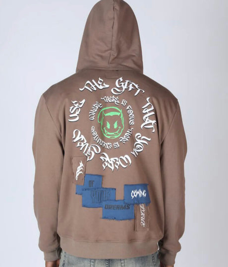 GFTD- Hoodie - Brown