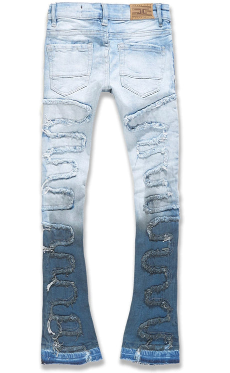 Jordan Craig - Kids Jeans - Stacked - Blue Wave